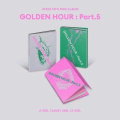 未開封ATEEZ GOLDEN HOUR part5 3形態×5 タワレココンプ - メルカリ