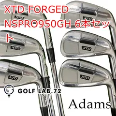 【中古】アイアンセット アダムス XTD FORGED◆NSPRO950GH 6本セット◆S◆27[1476]のサムネイル