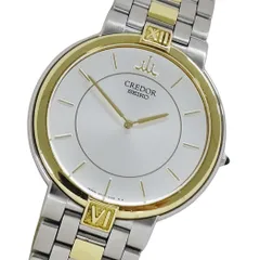 セイコー SEIKO クレドール 2F70-0640 時計 メンズ ブランド クオーツ QZ ステンレス SS 18KTベゼル 磨き済み 【中古】のサムネイル