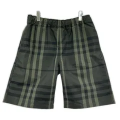 THE SHOP TK ザ ショップ ティーケー ハーフパンツ sizeM/グレー系×グリーン系のサムネイル