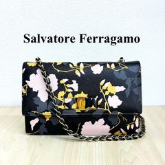 フェラガモ Salvatore Ferragamo 2way バッグ 花柄 - メルカリ