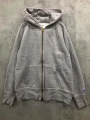 ORCIVAL オーシバル フレンチテリー スウェット ダブル ジップアップ パーカー size１/ライトグレー ■■ レディース