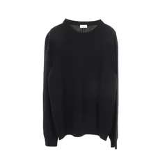 サンローランパリ SAINT LAURENT PARIS ニット ダメージ加工 386336 ウール カシミヤ ニット メンズ Used Aのサムネイル