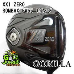 【中古】フェアウェイウッド ゴリラ XX1 ZERO ROMBAX FW55 ピンク R 15 フェアウェイウッド カーボンシャフト おすすめ メンズ 右 [0471]のサムネイル