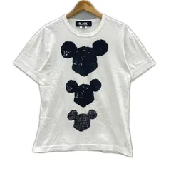 BLACK COMME des GARCONS 1G-T210 コットン半袖Ｔシャツ sizeM/ホワイトのサムネイル
