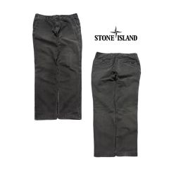STONE ISLAND ストーンアイランドカーゴパンツ黒W31細身ストレッチ