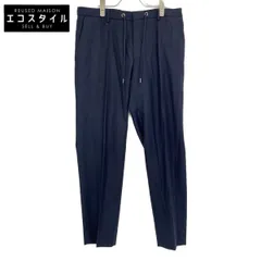 HUGOBOSS　ヒューゴボス　ダークネイビー ウール スラックス　36Rのサムネイル