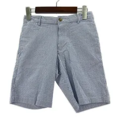 美品 RALPH LAUREN ラルフローレン タグ付き ストレッチ シアサッカー ショートパンツ size12/ブルー系×総柄のサムネイル