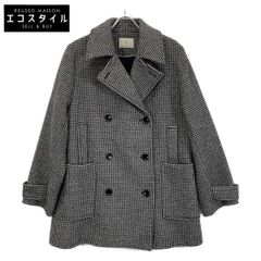 IENA イエナ 24AW ハウンドトゥース ジーロンラムPコート 38 - メルカリ