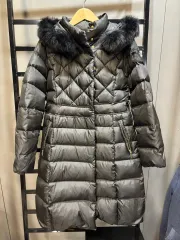 (XS) GUESS ゲス ダウンジャケット ロング丈 ブラック (使用感確認 ベルトなし) 3 9のサムネイル