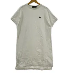 FRED PERRY フレッドペリー コットンワンピース sizeuk10/ホワイトのサムネイル