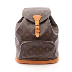 ルイ・ヴィトン LOUIS VUITTON リュックサック バックパック モンスリGM M51135 PVCコーティングキャンバス レザー モンスリGM レディース Used Bのサムネイル