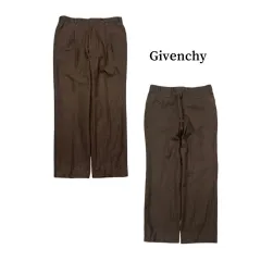 ジバンシィ オールドカシミアブレンド ピンタックスラックスのサムネイル
