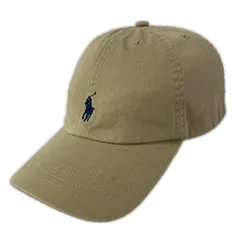 POLO RALPH LAUREN ポロ・ラルフローレン ワンポイントロゴ刺繍キャップ sizeONE SIZE 56CM/ベージュ