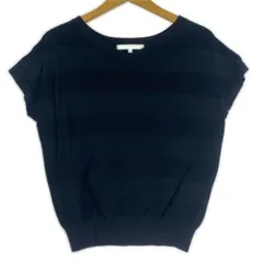 UNTITLED アンタイトル Vネック ニット size2/ブラックのサムネイル