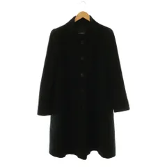 エンポリオアルマーニ EMPORIO ARMANI ステンカラーコート ロング丈 アウター 44 黒 ブラック /NR ■GY18のサムネイル