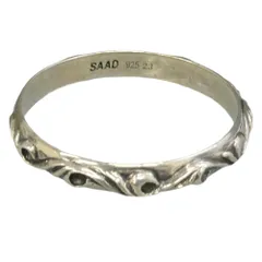 SAAD サード 唐草 アラベスクリング シルバー系【中古】のサムネイル