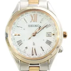 SEIKO セイコー 1B35-0AA0 LUKIA ルキア ホワイトシェル チタン