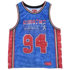 Supreme シュプリーム 25SS Marker Basketball Jersey マーカーロゴ バスケットボール ジャージー タンクトップ マルチカラー系 XL【極上美品】【中古】のサムネイル