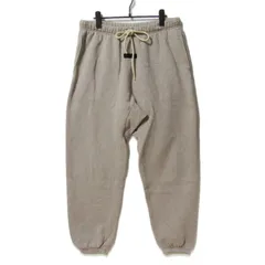 FOG ESSENTIALS エフオージーエッセンシャルズ スウェットパンツ フロントロゴ 裏フリース ジョガー コットン ベージュ M 27114018のサムネイル