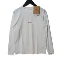 未使用 MAMMUT マムート 長袖Tシャツ 1016-01030 QD Logo Print Longsleeve T-shirts ホワイト 白 S 27114044のサムネイル