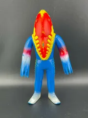 【中古品】メトロン星人　1983年　ソフビBANDAI フィギュア　円谷プロ