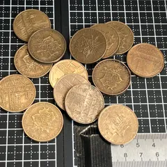 【古銭】フランス 10フラン硬貨 約150gまとめ売り 自由・平等・博愛デザイン フランス共和国 ヴィンテージコイン DIY素材にも913のサムネイル