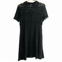 ヴィンテージ 90s AD1992 tricot COMME des GARCONS トリコ コム デ ギャルソン 半袖 レース ワンピース  TB-020310のサムネイル