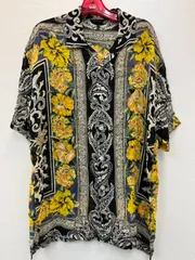 ficce フィッチェ 90S アロハシャツ 半袖 柄シャツ ドン小西 YOSHIYUKI KONISHI ヴィンテージ フィッチェウォーモのサムネイル
