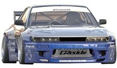 S13 シルビア ボディ ラジコン ADDICTION アディクション - メルカリ