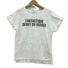 INDIVI インディヴィ ロゴプリント半袖Ｔシャツ size38/ホワイトのサムネイル