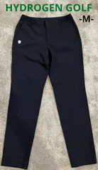 【美品】HYDROGEN GOLF（ハイドロゲン ゴルフ）のメンズ用ゴルフパンツ/ 黒 / -M-のサムネイル
