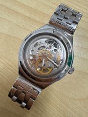 SWATCH IRONY】アイロニー スケルトン オートマチック 腕時計 V8