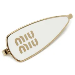 2026年最新】mIumIu ヘアピン 白の人気アイテム - メルカリ