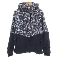 ビラボン BILLABONG スノージャケット M 青 ブルー 総柄 フード付き /SC ■ECF006のサムネイル