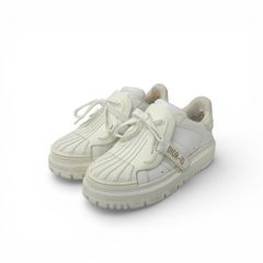 レディース Dior D-Connect スニーカー ホワイト ゴールド 36
