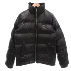 ディーゼル DIESEL ダウンジャケット L スタンドカラー ジップアップ 黒 ブラック /KB ■ECF006のサムネイル