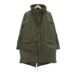 グリーンレーベルリラクシング ユナイテッドアローズ green label relaxing モッズコートハーフ ミディ丈 ライナ付き カーキ フード /SX ■ECG006のサムネイル