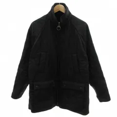 バブアー Barbour ポーラキルトジャケット 42 キルティング ナイロン 裏起毛 ジップアップ 黒 ブラック 1602097 /YF ■ECF006のサムネイル