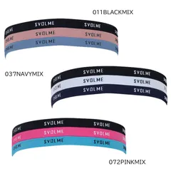 サイズF、スボルメ svolme  ヘアゴムセット サッカー フットサル アクセサリー ヘアバンド ヘッドバンド  24FW(1243-32629)のサムネイル