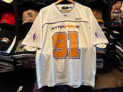 XLARGE XTRA FOOTBALL JERSEY WHITE Lサイズ ¥8800 ＋ 送料¥550のサムネイル