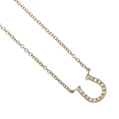 【TIFFANY&Co.】ティファニー メトロホースシュー K18ピンクゴールド×ダイヤモンド レディース 2g ネックレスのサムネイル
