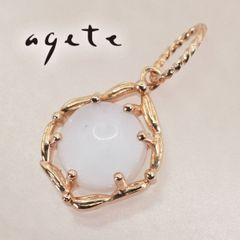 ◇新品 agete ディズニー シンデレラ ネックレスチャーム ティアラ K10