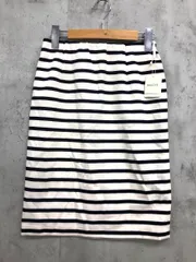 新品 NOLLEY'S ノーリーズ 40242106029 ウエストゴム スカート size36/黒×アイボリー ■■ レディースのサムネイル