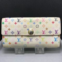 ルイ・ヴィトン モノグラム・マルチカラー 長財布（ホワイト）– 中古品