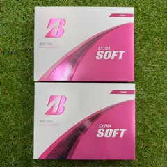 【新品未使用品】BS ブリヂストンゴルフ EXTRA SOFT ゴルフボール 2ダースセット(24球入) エクストラソフト 2025年モデル BRIDGESTONE GOLF（葛西店）のサムネイル