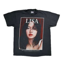BLACKPINK LISA ブラックピンク リサ Tシャツ XL - メルカリ