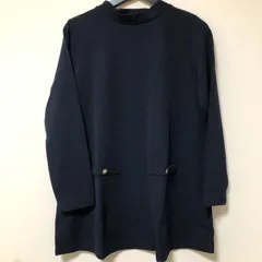 CORDIER（コルディア）　チュニックプルオーバー　ネイビー　40　【未使用・タグ付き】のサムネイル