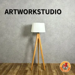 ARTWORKSTUDIO アートワークスタジオ Espresso-floor lamp エスプレッソフロアランプ ホワイト バーチ無垢材 木脚 コットンリネン フロアライト 北欧のサムネイル