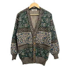 MISSONI(ミッソーニ) カーディガン サイズ32 XS メンズ - ベージュ×ダークグレー×マルチ 長袖/ボーダー/UOMOのサムネイル